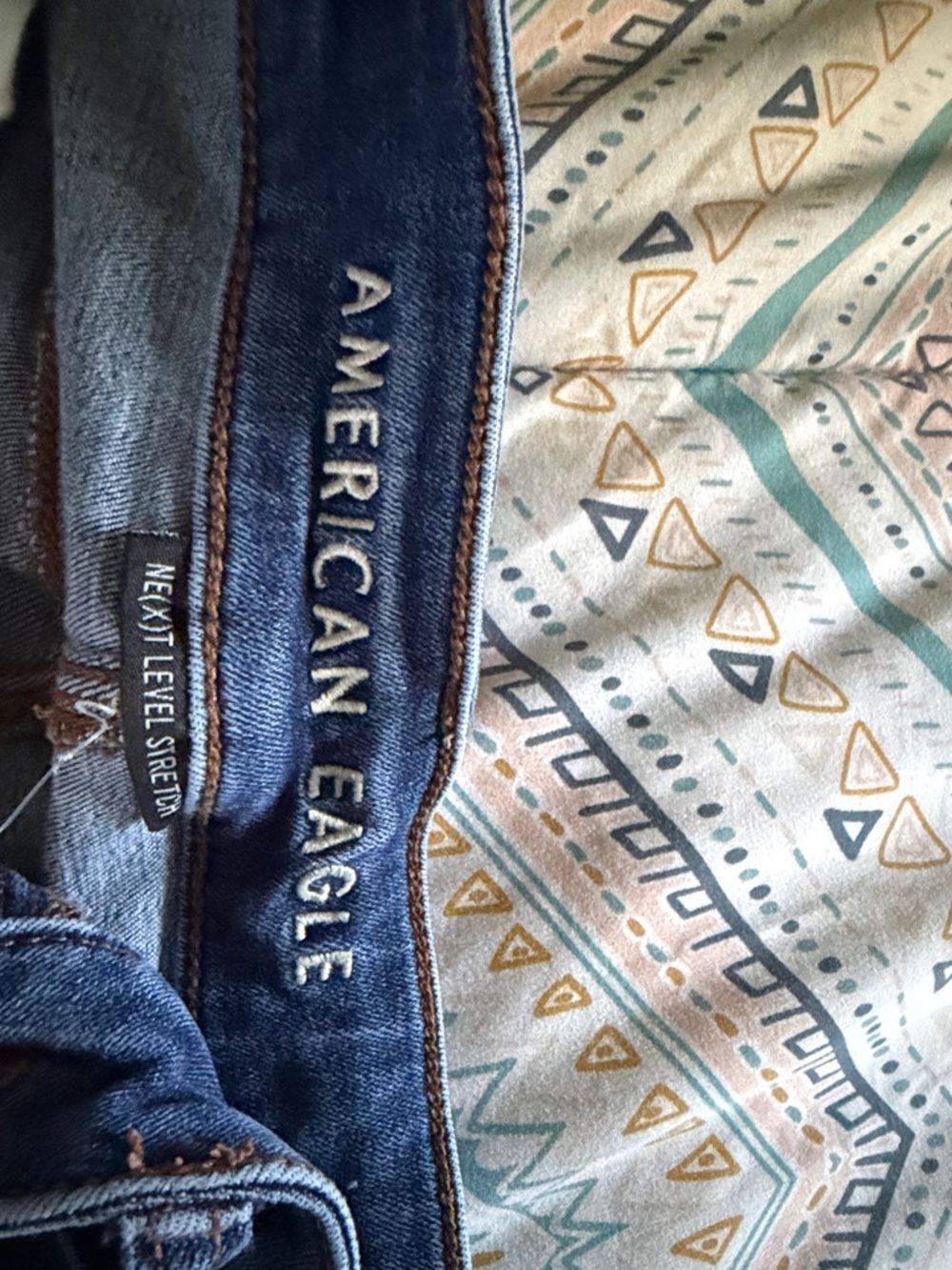 American Eagle Outfitters Womans Dark Blue Slim Jeans